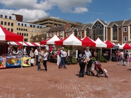 Inspiration FM at the Market Square